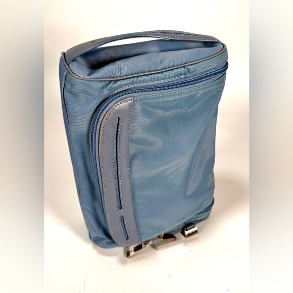 Tumi Blue Ballistic Nylon Toiletry Hanging Travel Kit (unisex) - Picture 5 of 11
